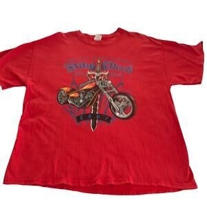 Mens size L Daytona Bike Week 2007 Vtg. Gildan short sleeve tee. Great graphics.